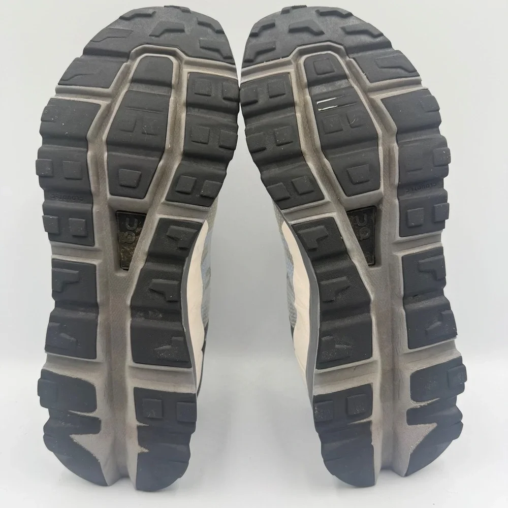 On Running Cloudultra Gray Tan Blue Womens Size 10 Trail Sneakers 64.98269